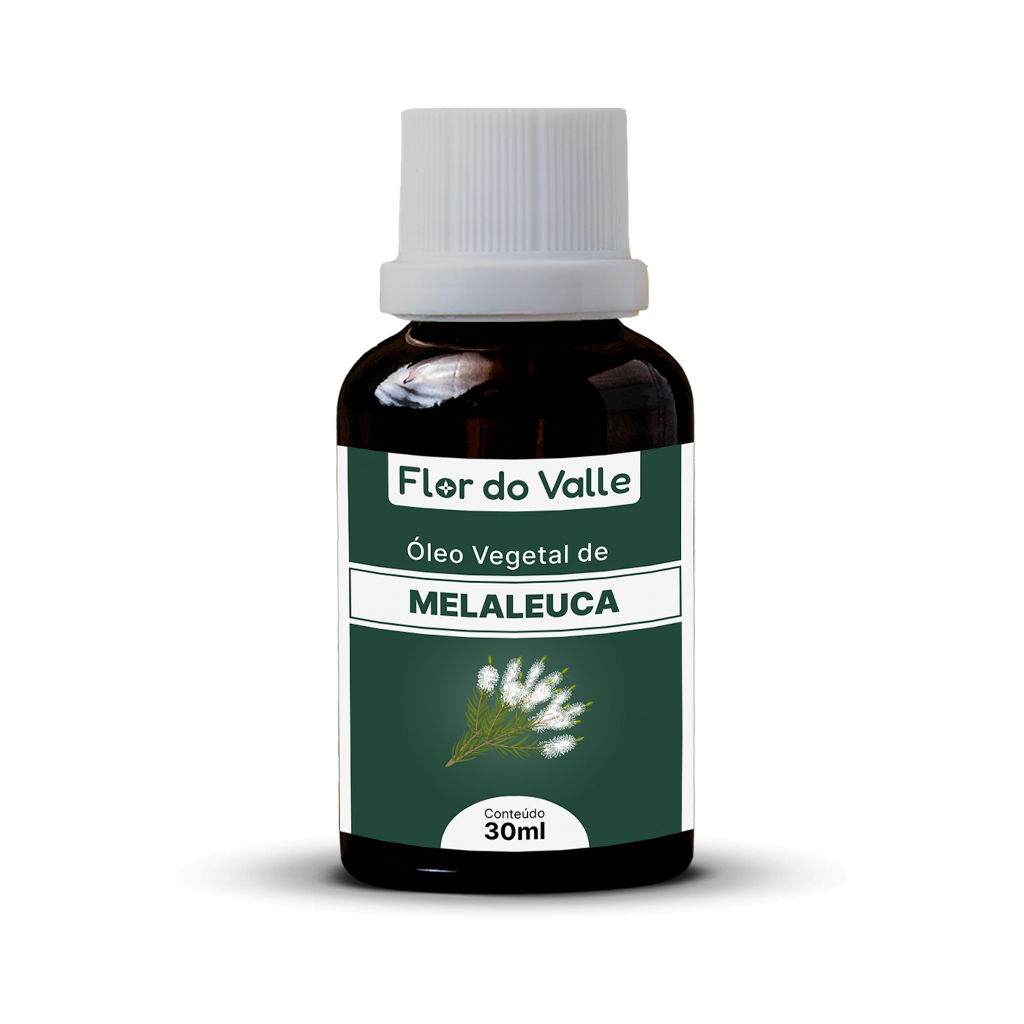 Óleo de Melaleuca 30ml Flor do Valle em Oferta na Shopee