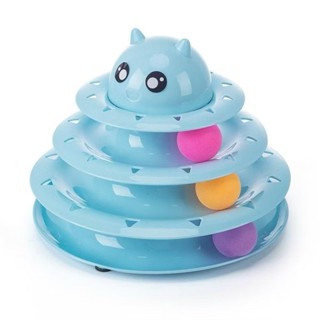 Brinquedo Interativo P/ Gatos Corre Corre Torre De Bolinhas em Oferta na Shopee