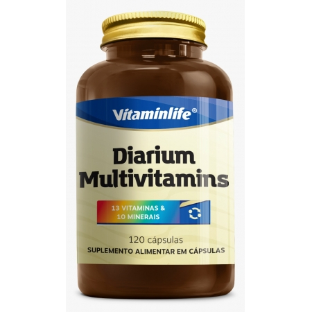 Multivitamínico Diarium 120 Caps - VitaminLife em Oferta na Shopee