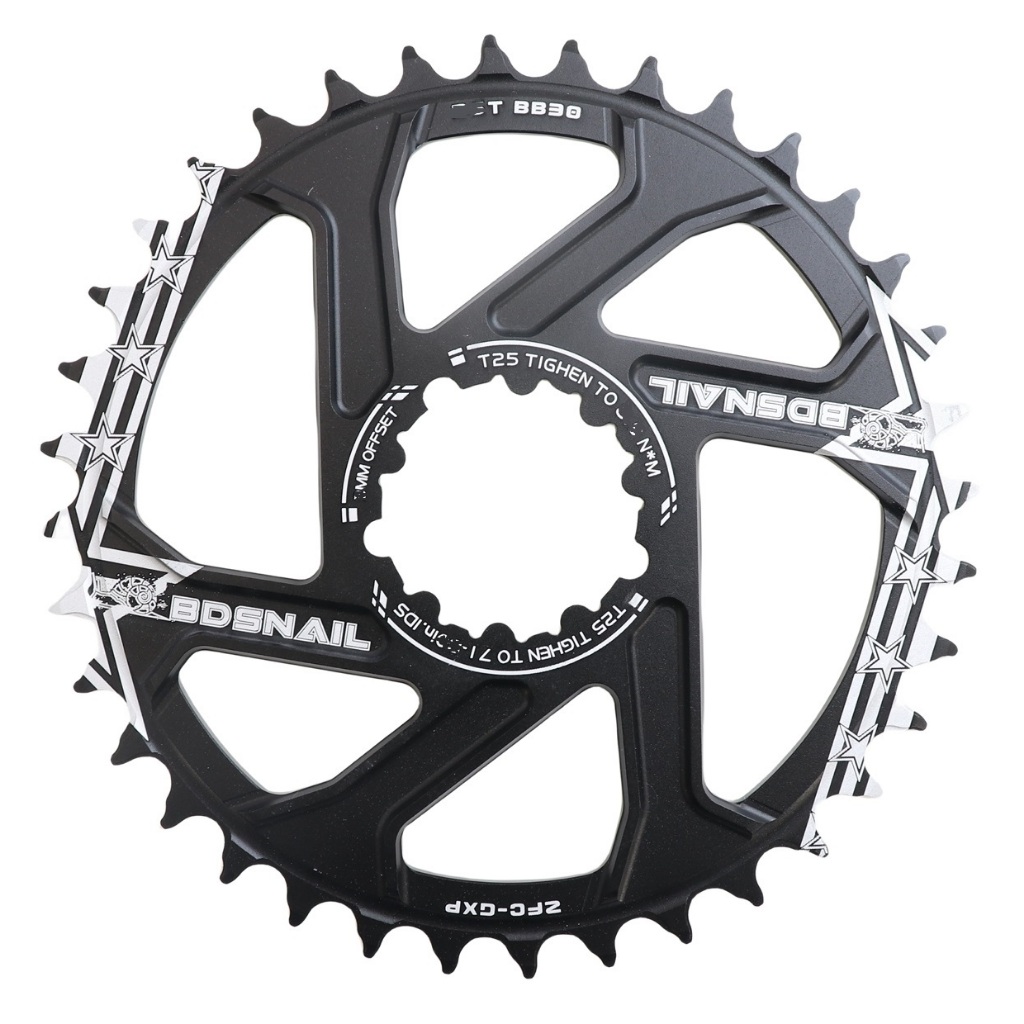 Coroa Unica Direct Mount 30 32 34 36 38 Dentes Encaixe Sram Kaapl