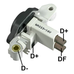 Regulador De Voltagem Corsa/Golf/Omega - Ga223