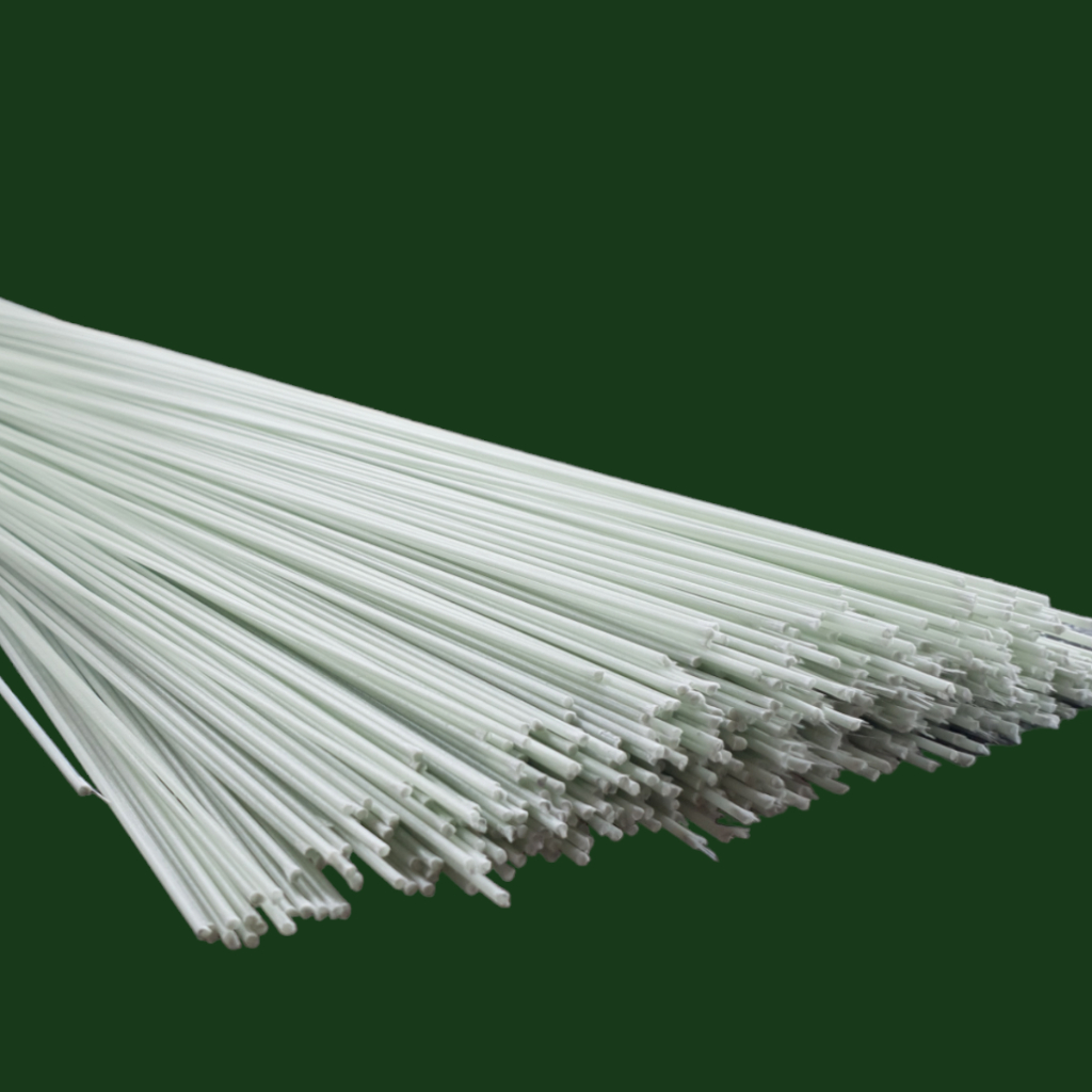 VARETA DE FIBRA DE VIDRO 1.6mm BRANCA 10 UNIDADES EM 2 METROS — imagem 2 de 2