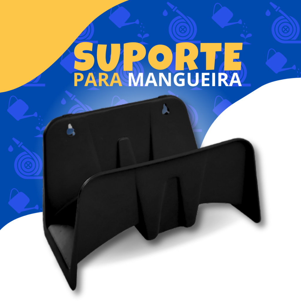 Suporte Para Mangueira de Jardim Capacidade Até 50m Metros