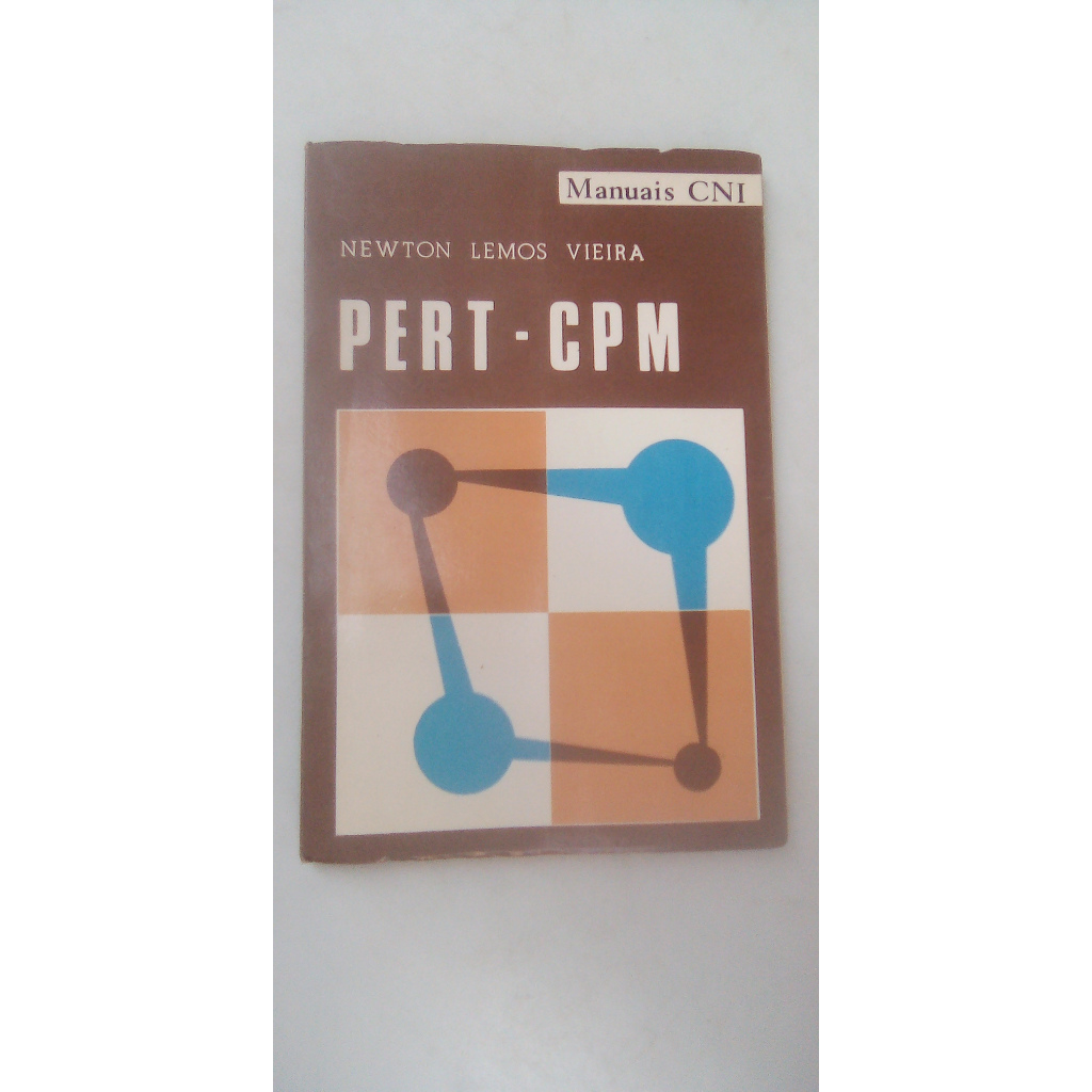 Livro de 1982 - Pert - CPM - Newton Lemos Vieira - manuais