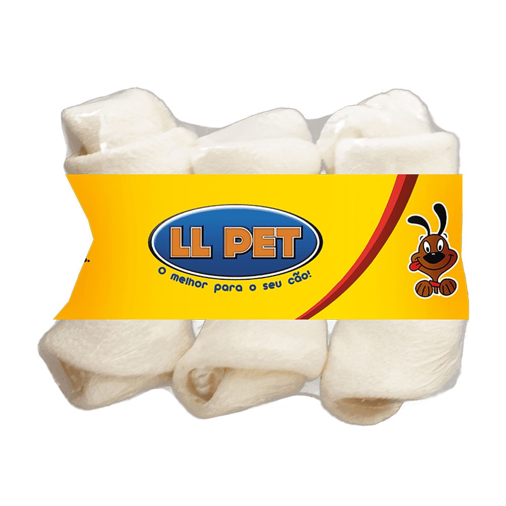 Osso Nó 2/3" LL Pet 3 unidades em Oferta na Shopee
