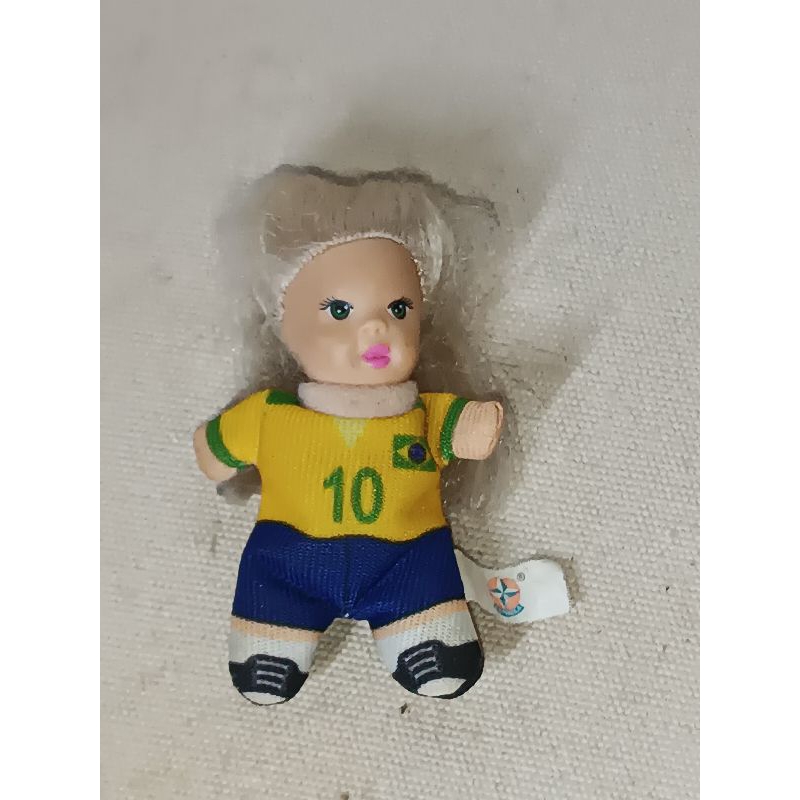 Boneca Antiga Fofolete Seleção Brasileira da Estrela Colecionável leia a descrição