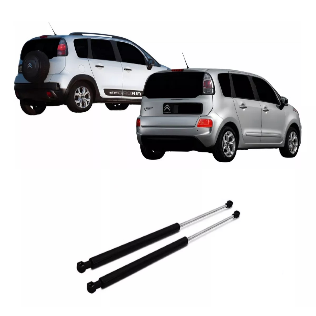 Par Amortecedor Da Tampa Traseira Mala Aircross C3 Picasso em Oferta na Shopee