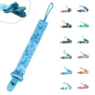 Prendedor de Chupeta Bebê Estampas Menino Menina Modelo em Fita Clipe Seguro Prende Fácil em Oferta na Shopee