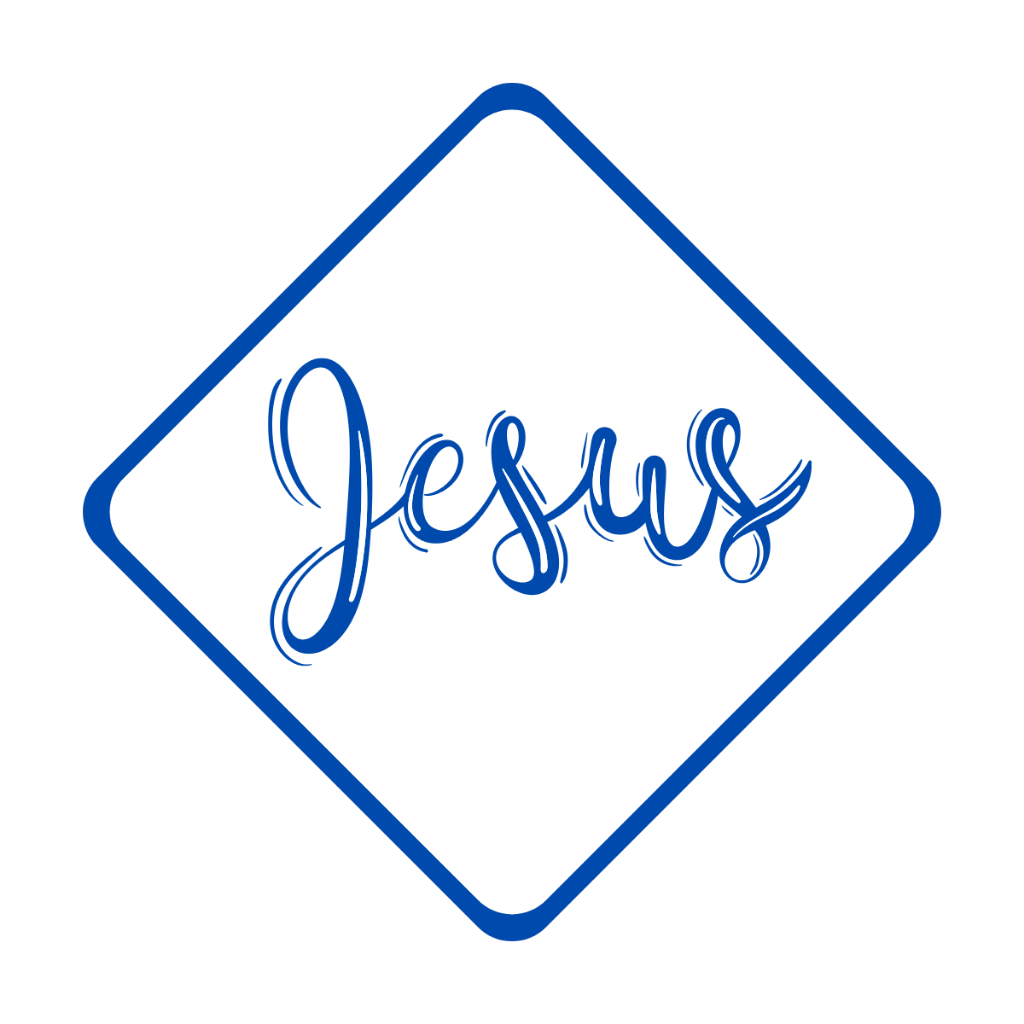 Placa Decorativa "Jesus" Ecológica