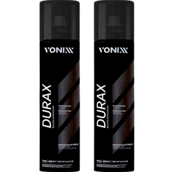 Kit 2 Durax Vonixx Pneu Pretinho Spray 400ml Brilho Molhado Selante