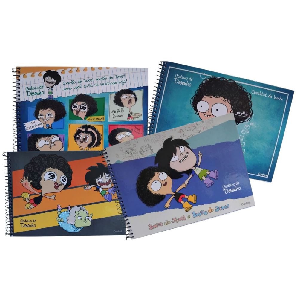 Caderno Irmao do Jorel Credeal: Onde Comprar | BuscaProdutos