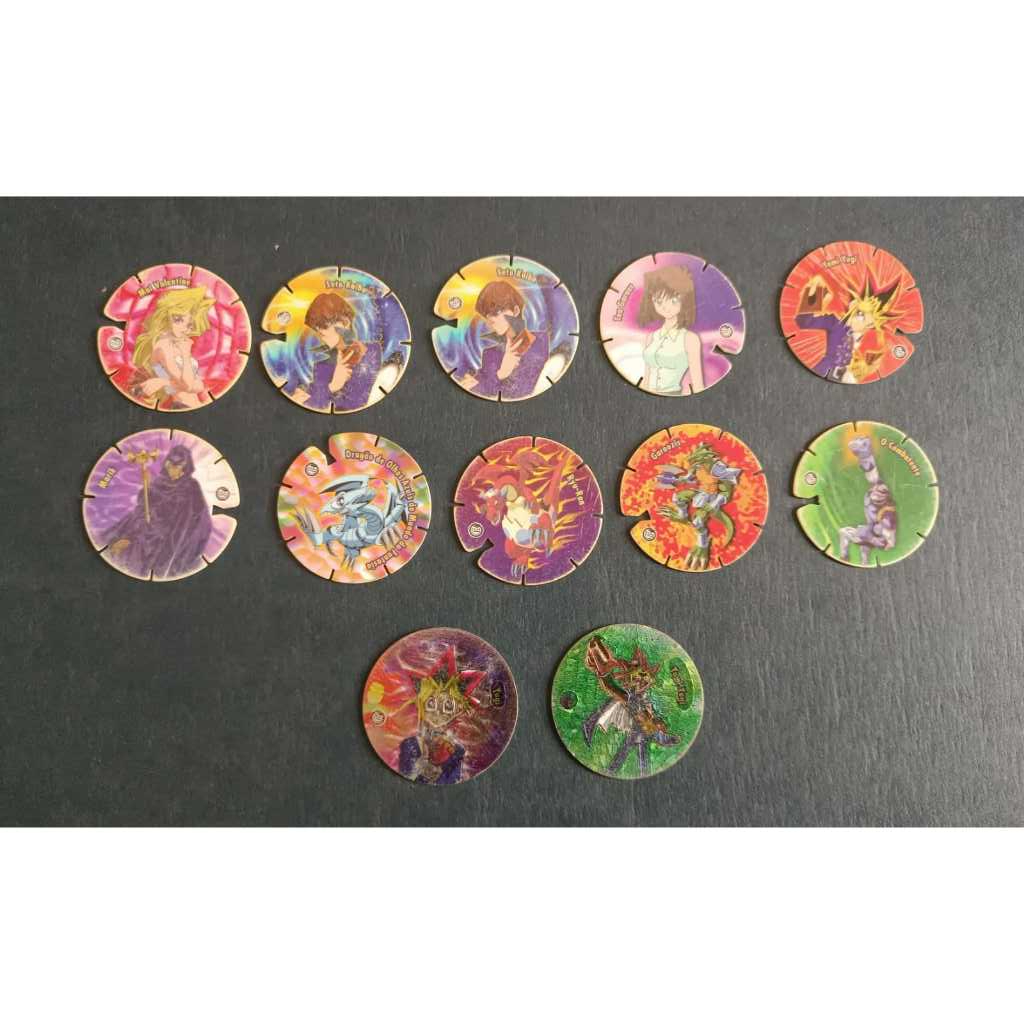Lote Exclusivo: 10 Tazos Arma e Voa + 2 Madic Tazos