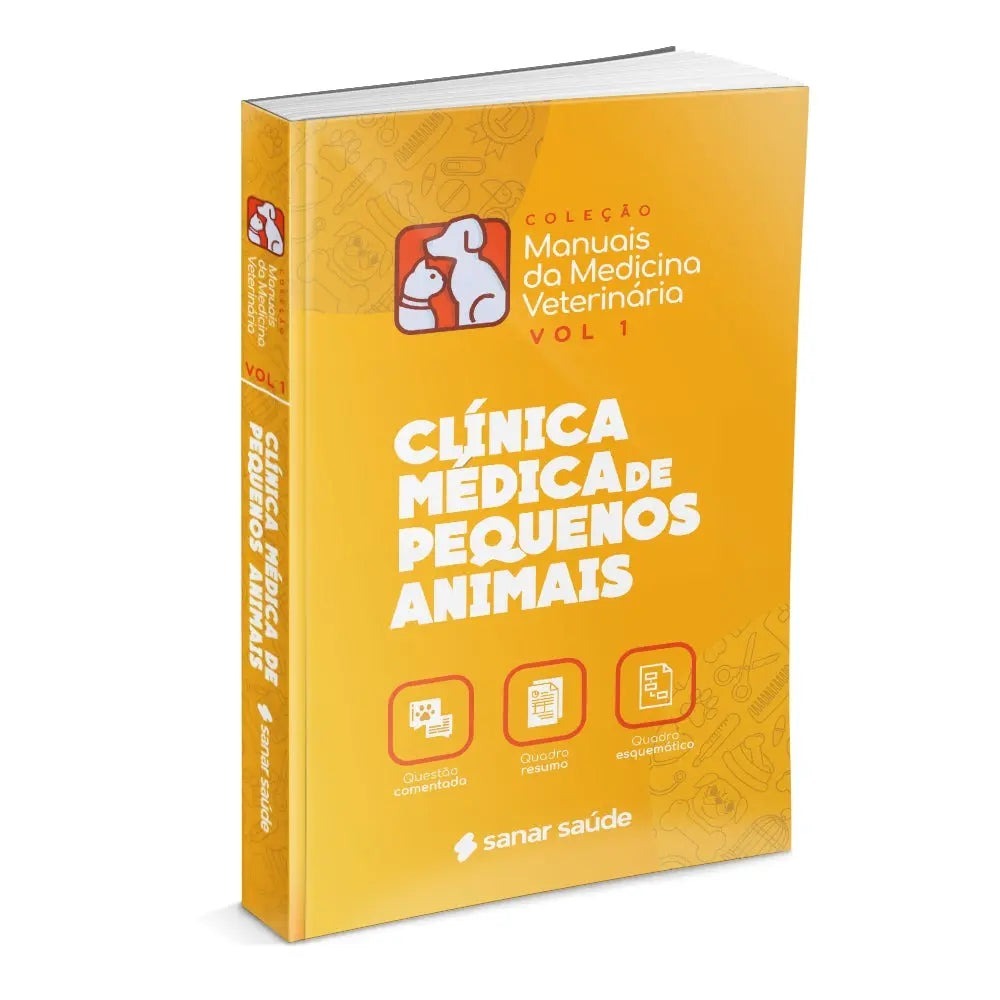 Sanar Livro Clínica Médica De Pequenos Animais Ed. Sanar
