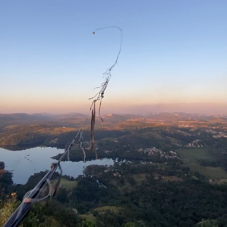 Rabiola de Baruel (Rabiola Solar) 50 metros - 10 unidades para Pipas Baruel, Latão e papagaios