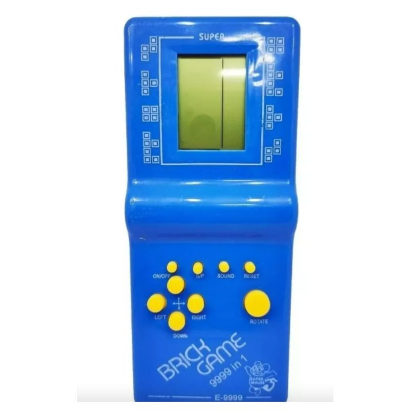Console Brick Game 9999 cor azul super-22023 99 toys