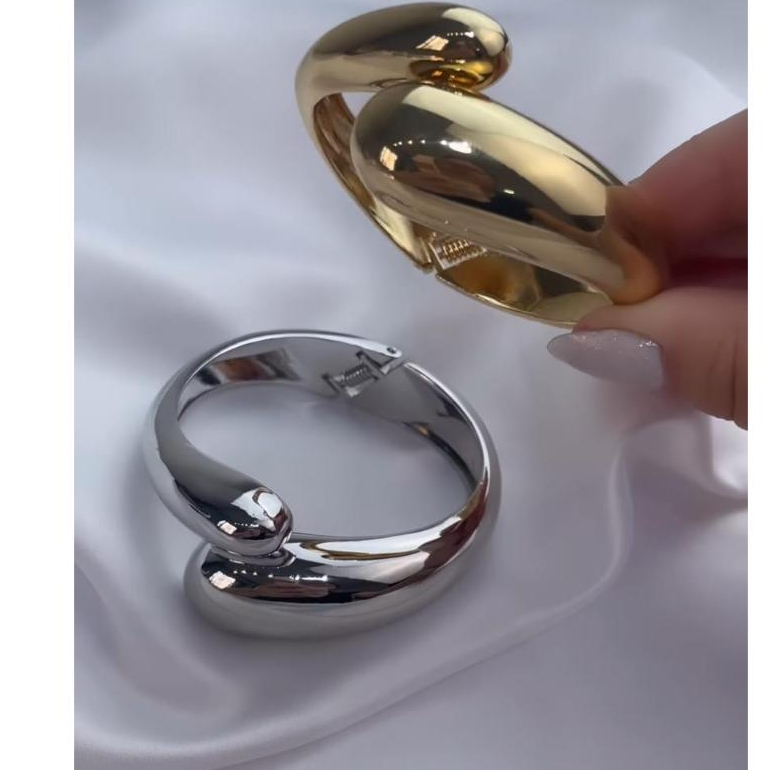 Bracelete gota banhado o mais vendido gota grossa