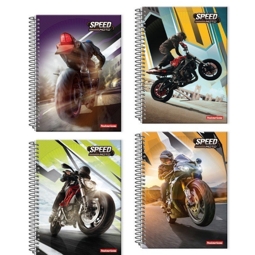 Caderno Universitário De 20 Materias Com 400 Folhas Grande Masculino em Oferta na Shopee