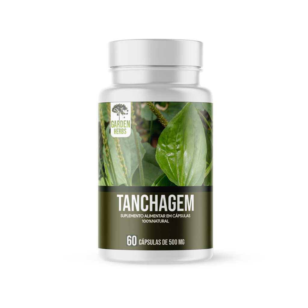 Tanchagem ( Plantago Major ) 500 Mg - 60 cápsulas