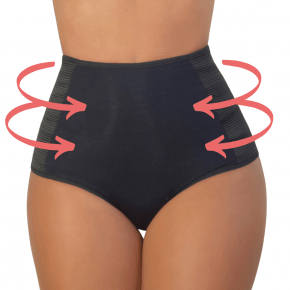 Calcinha Cinta Modeladora Aperta Barriga Reduz Medidas Calcinha Cintura Alta Zero Barriga Promoção