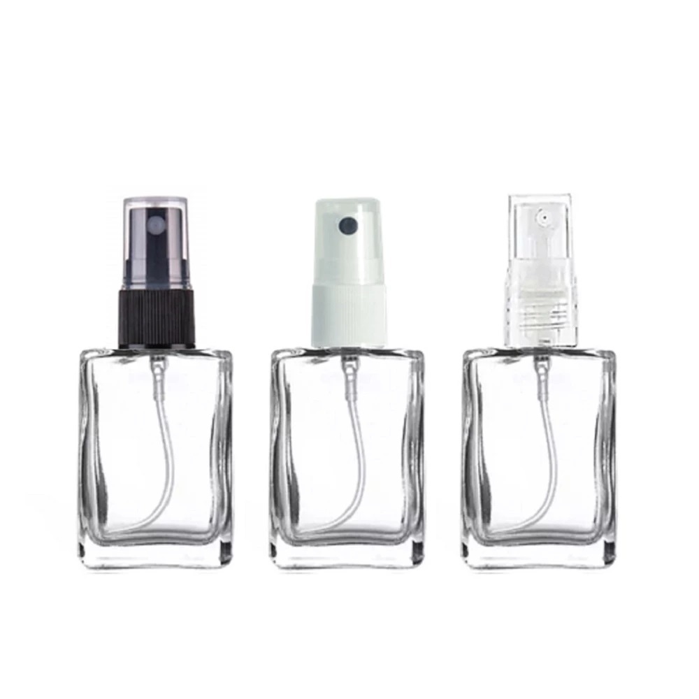 Kit 100 Vidros Quadrado 10ml Válvula Spray.