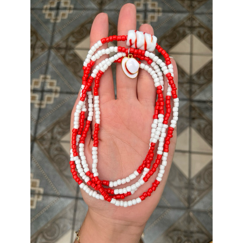 Guia de proteção Zé Pelintra com pingente - Umbanda e Candomblé em Oferta na Shopee