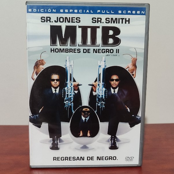 Dvd Duplo Importado: MIB Hombres De Negro 2 - Espanhol - Original