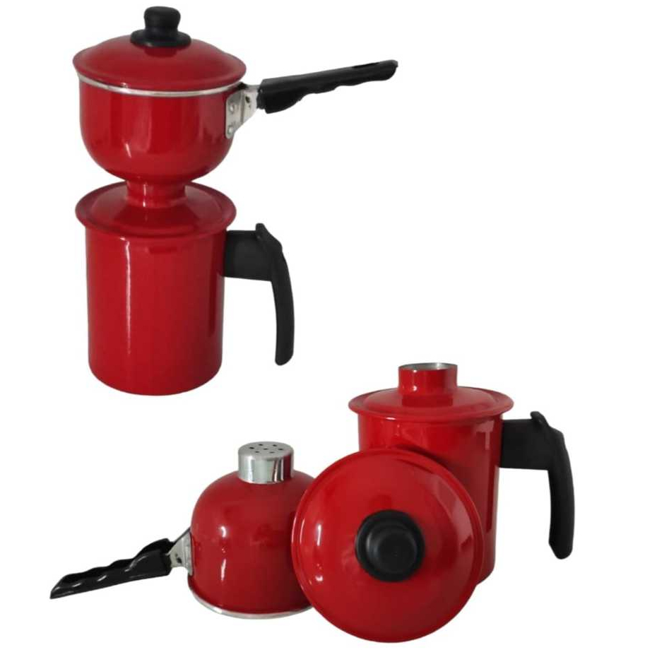 Mini Cuscuzeira Alumínio 600ml Individual Tipo Tetinha | Cuscuz no Vapor Rápido e Prático