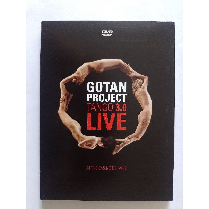 Dvd Gotan Project Tango 3.0 Live At The Cassino De Paris Digipack
