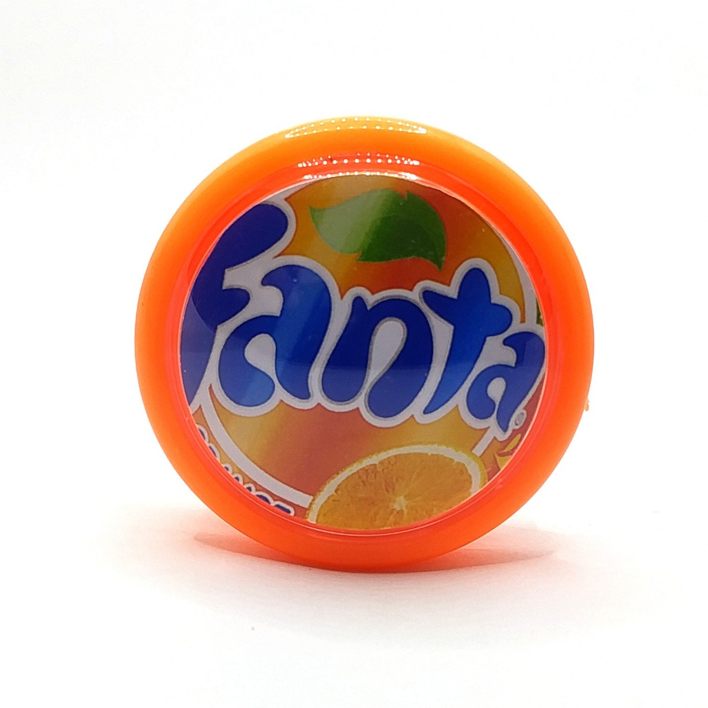 Yoyo Profissional Fanta Laranja + 3 Cordas de Reposição (ioio, yo yo, Io io)