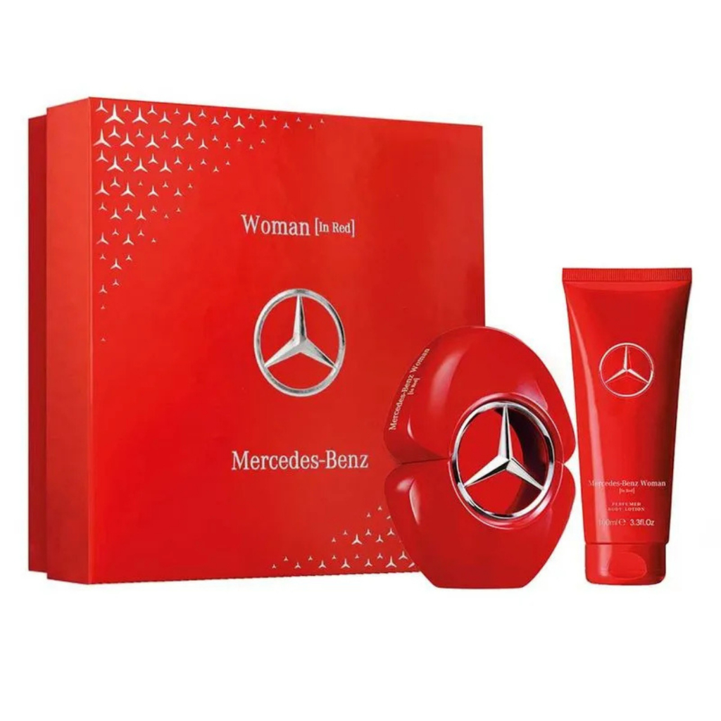 Kit Woman In Red Eau de Parfum Mercedes-Benz 60m + Loção Corporal 100ml - Feminino
