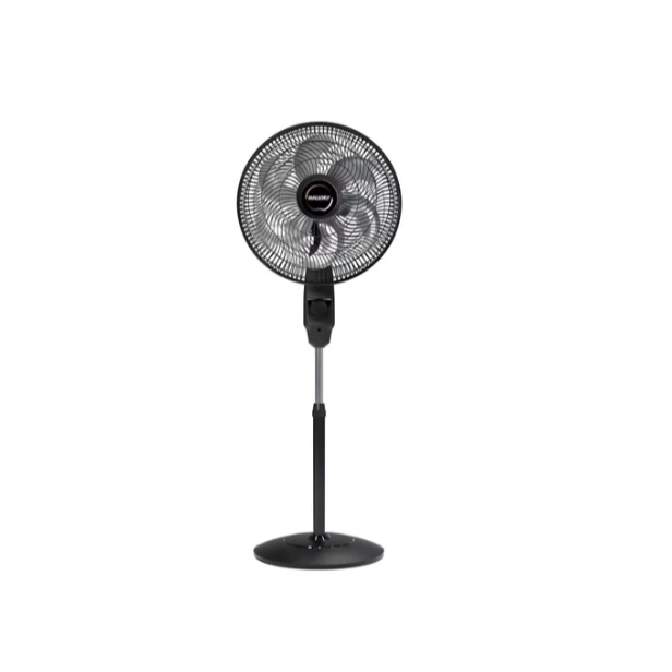 Ventilador Mallory Coluna Éolo 40cm 127v preto 6 pás 110/127v