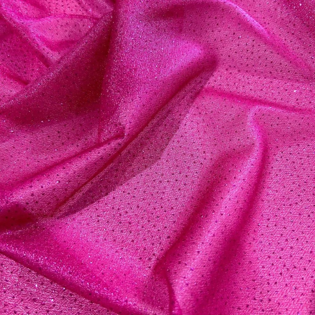 Tule Aurora com glitter 1,50m de larg ideal para moda festa fantasias acessórios carnaval