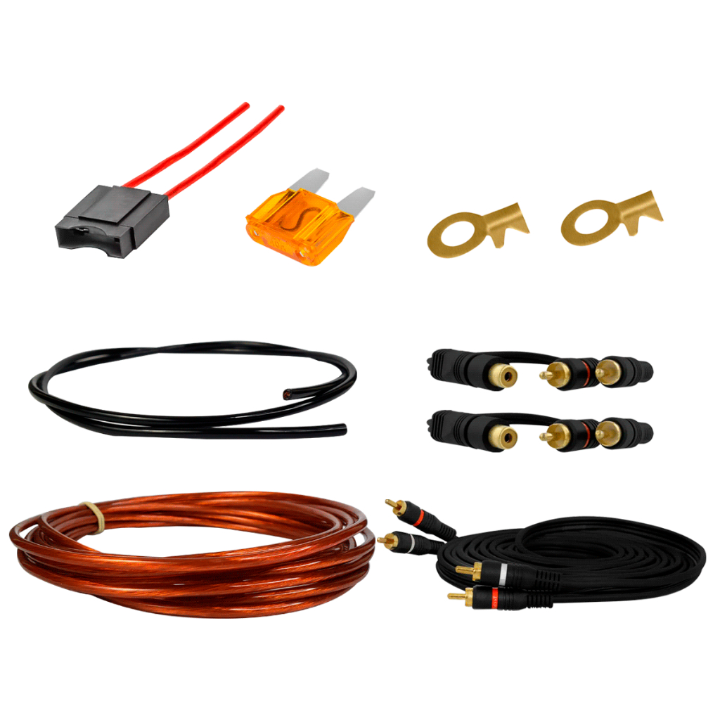 Kit De fios Fiação Instalação Som Módulo Stetsom Taramps Banda 200 400