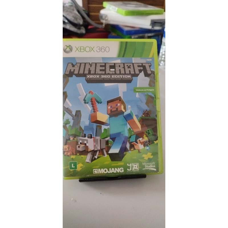 Leia o anúncio por gentileza Jogo para Xbox 360 Usado mídia física original Minecraft com leves marcas de uso no disco