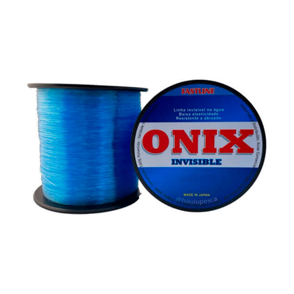 Linha Monofilamento Onix Invisible 500m Azul – FastLine