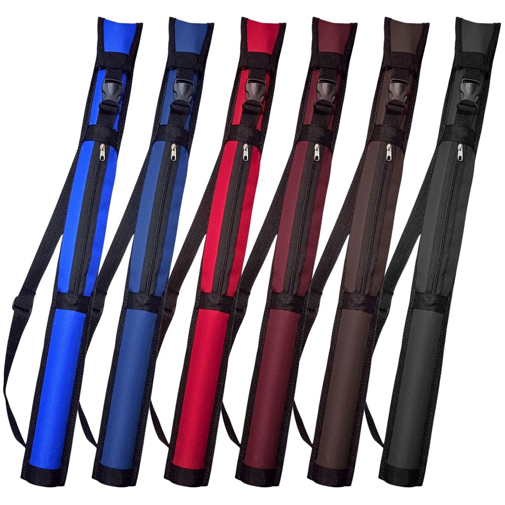 Estojo Tubular 1/2 Nylon para tacos sinuca bilhar