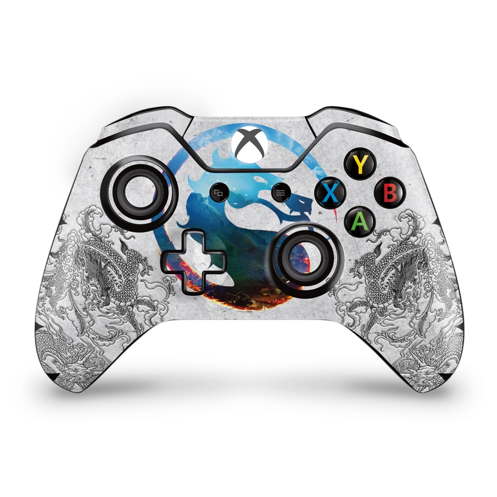 Skin Xbox One Fat Controle Adesivo - Mortal Kombat 1