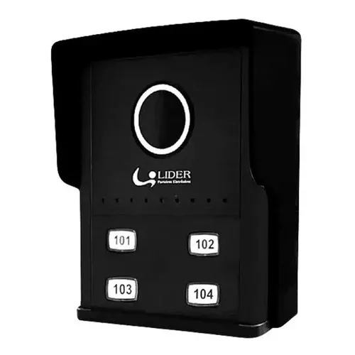Interfone Porteiro 3 Apartamentos Casa + 3 Fones Lr804 Lider