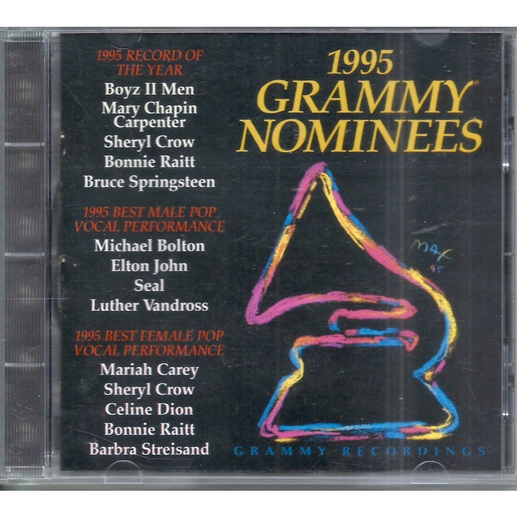 CD 1995 Grammy Nominees - Boyz II Man , Elton John*Semi-novo*G17