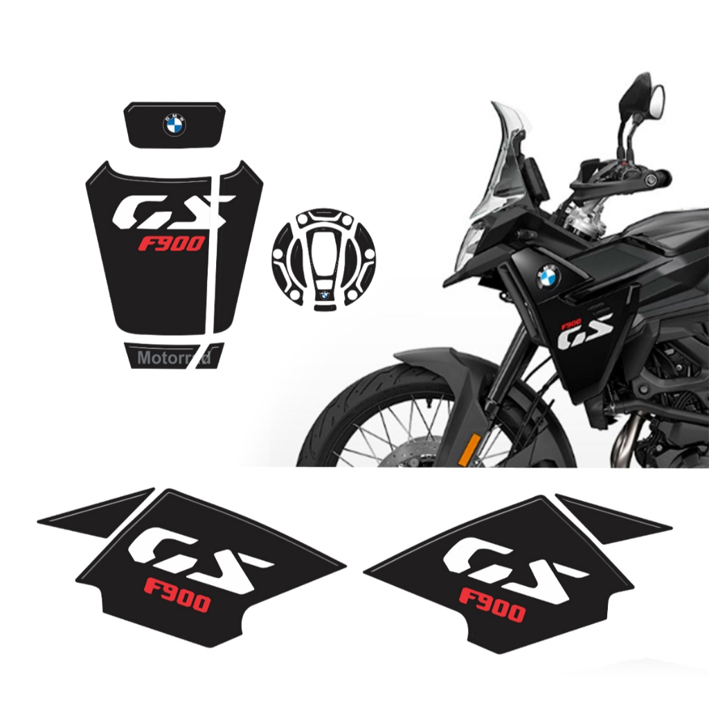 Adesivo Resinado Protetor Tanque Lateral M03 F900gs F 900 GS trophy 2024 em diante