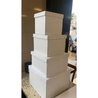 10 unid CAIXA PARA TRANSPORTE DE  BOLO ALTO COM VARIOS TAMANHOS em Oferta na Shopee