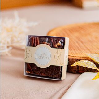 Caixa para Brownie Páscoa - Coleção Áurea- 25 Unid. em Oferta na Shopee