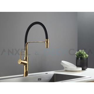 Torneira Misturador Monocomando Luxo Alta Flexível Gourmet Cromado Dourado Preto em Oferta na Shopee