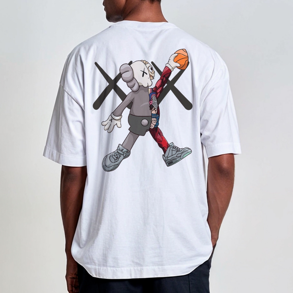 Camiseta Camisa Oversized Streetwear Estampada Urso Bear Money Basquete Sport REF 2465 Home Custom