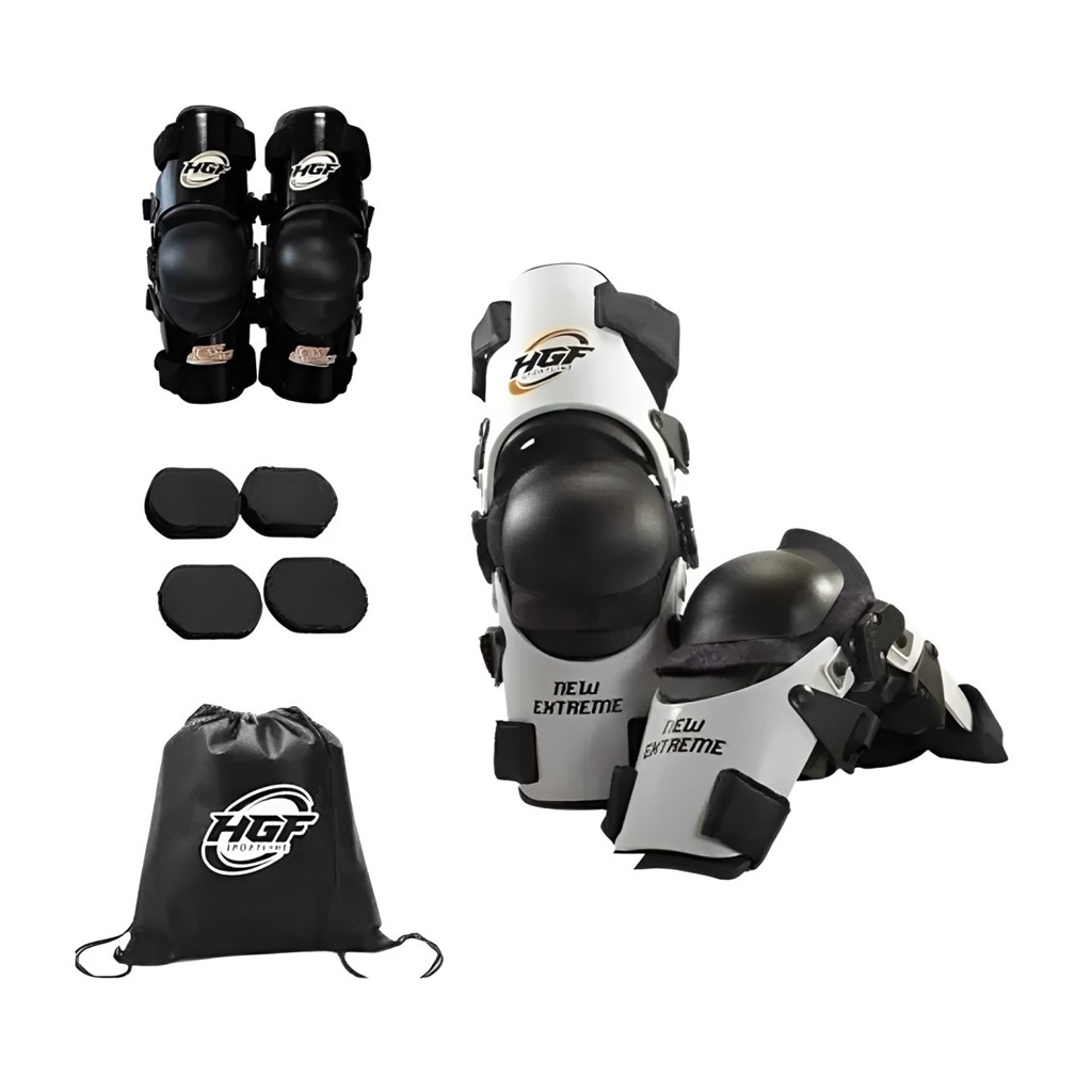 Joelheira Articulada Hgf New Extreme-mx Cross Trilha