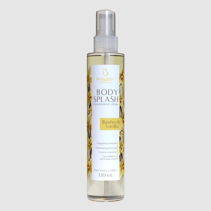 Body Splash Banho de Vanilla 130ml - Bio Instinto Perfume Corporal