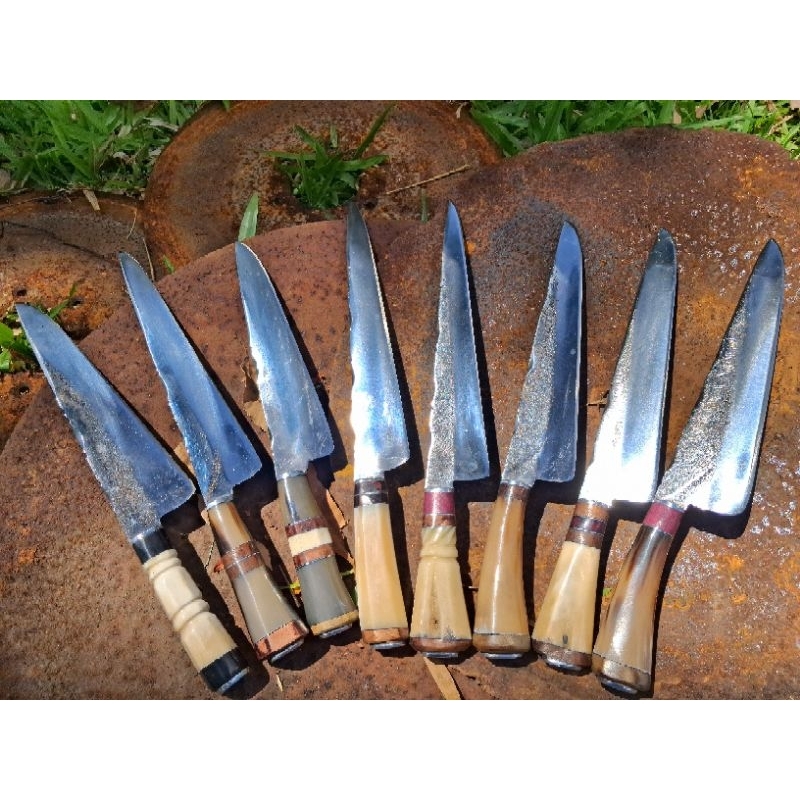 Faca Artesanal de 10,5 a 8,5 Polegadas com Gravação na Lâmina