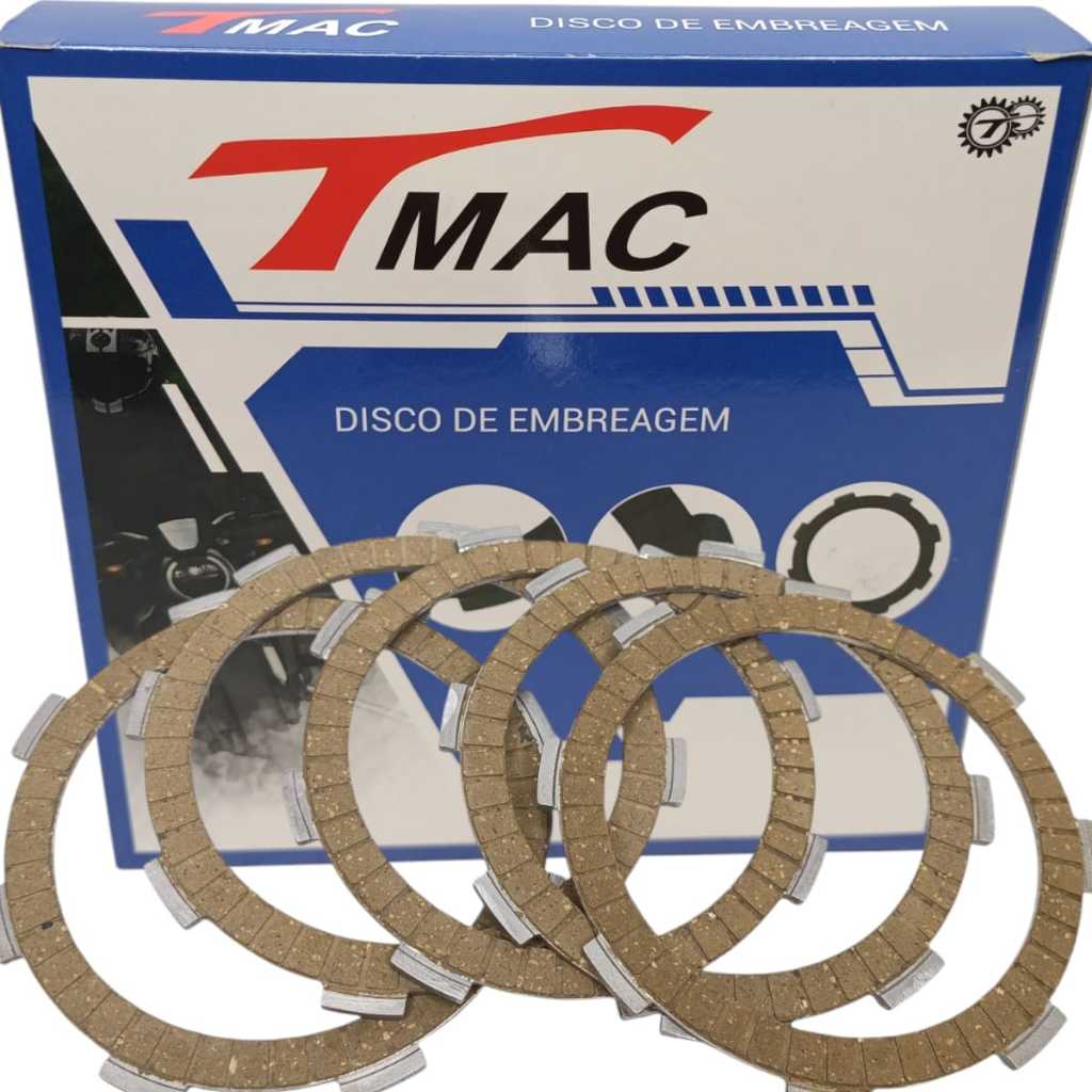 Kit Disco Embreagem Honda CG 125 Titan/ Today/ Cargo Titan 150 KS/ES/ESD NXR 125 BROS.