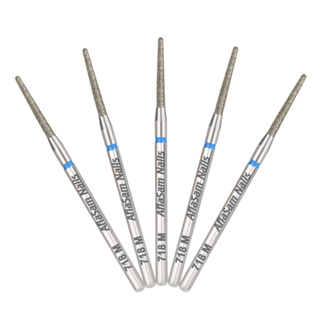 5 Broca Diamantada 718 M Ponta de Lápis Alongamento de Unhas em Oferta na Shopee
