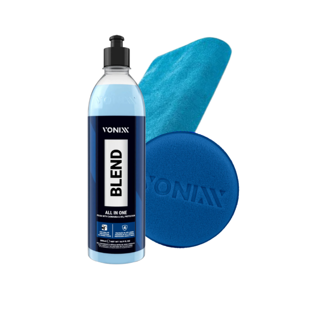Kit Completo para Brilho e Proteção: Blend All In One + Aplicador + Toalha de Mi
